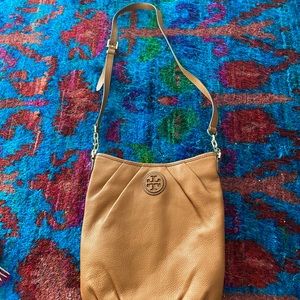 brown tory burch cross body